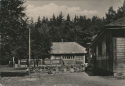 Children at Summer Camp in Letiny, Czechoslovakia Postcard