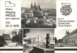 XIII. Pochod Praha-Prčice, ale i odjinud, 20.5.1978 Postcard