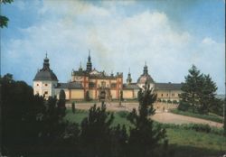 Svatá Hora - Basilica Front View Postcard