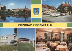 Pozdrav z Rožmitálu Postcard