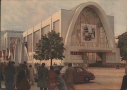 Pavilion of Brno Exhibition Centre Postcard