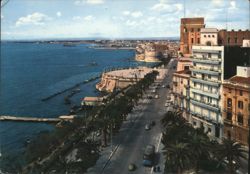 Taranto Lungomare Vittorio Emanuele Postcard