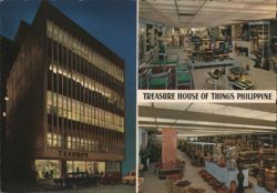 Tesoro's Treasure House of Things Philippine, Manila Postcard