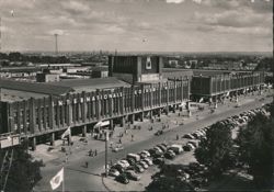 Köln Messehallen, Cologne Trade Fair Exhibition Halls Postcard