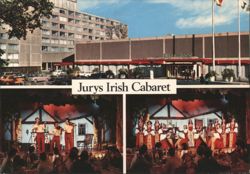 Jurys Hotel Dublin Irish Cabaret Postcard