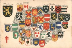 Brabant Armorial Bearings Postcard