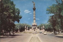 El Ángel de la Independencia, Mexico City Postcard