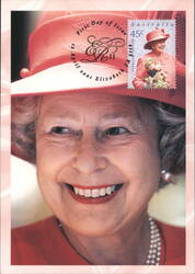 Queen Elizabeth II, 85th Birthday Postcard