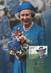 Queen Elizabeth II Birthday Postcard