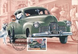 1948 Holden 48-215 (FX) Australia Classic Cars Postcard