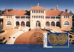 Perth Mint Centenary Postcard