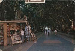 Paseo de Generalisimo Franco, Palma de Mallorca Postcard