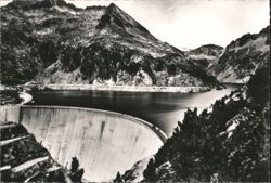 Barrage de Cap-de-Long on the Neste River Postcard