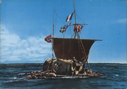 Kon-Tiki Expedition 1947 Postcard