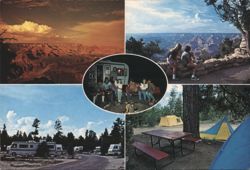 Grand Canyon Camper Village Postcard