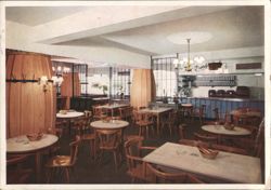 Mündener Löwenbräukeller Restaurant Interior Postcard