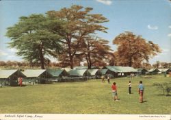 Amboseli Safari Camp, Kenya Postcard