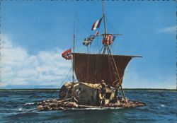 Kon-Tiki Expedition 1947 Postcard