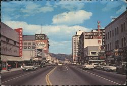 Yakima, Washington Street Scene Postcard