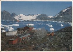 Kap Dan, Seal Hunters Village, Kulusuk Island, East Greenland Postcard