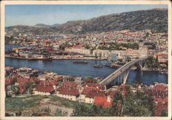 Puddefjordbroen, Bergen, Norway Postcard