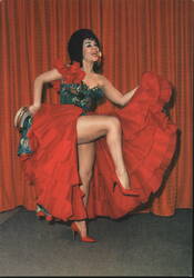 Beba Kiriakidou, Dancer with Tambourine Postcard