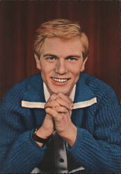 Adam Faith, British Teen Idol Postcard