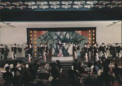 Imperial Hotel Theatre Restaurant, Geisha Dancers Postcard