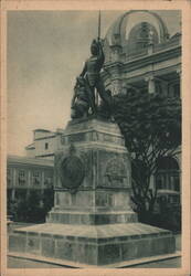 Monument to the Aboriginal Race, Guayaquil Postcard