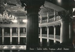 Teatro della Fortuna, Fano, Italy Postcard