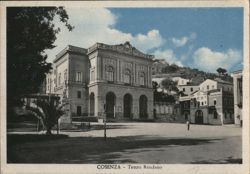 Teatro Rendano, Cosenza Postcard