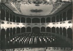 Interior View of the Hvar Theatre Postcard