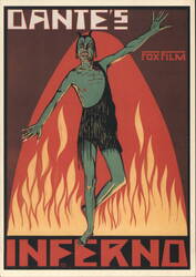 Dante's Inferno, Fox Film, 1924 Postcard