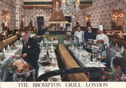 The Brompton Grill Restaurant Interior, London Postcard