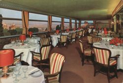 Hotel Eden, Rome - Panoramic Restaurant Postcard