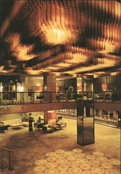 Hyatt Rama Bangkok Hotel Lobby Postcard