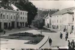 Samobor Main Square Postcard