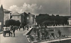 Jelsa Harbor, Hvar, Croatia Postcard