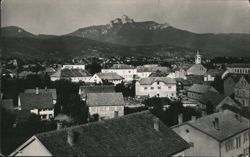 Ogulin, Croatia - Town View with Klek Mountain Postcard