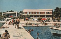 Vodice, Dalmacija Beach Resort Postcard