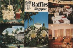 Raffles Hotel, Singapore Postcard