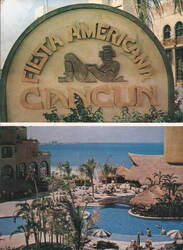 Hotel Fiesta Americana Cancun Postcard