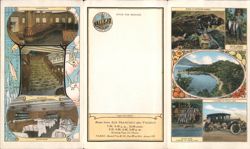 Monticello Steamship Co. San Francisco & Vallejo Ferry Schedule Postcard