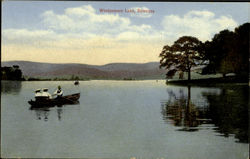 Windermere Lake Bowness, England Postcard Postcard