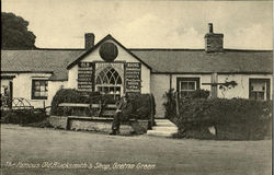 The Famous Old Blacksmith's Shop Postcard