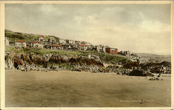 Woolacombe Sands England Postcard Postcard