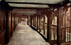 Chester:The Row,Watergate Street Postcard