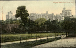 Windsor Castle from Home Park England Postcard Postcard