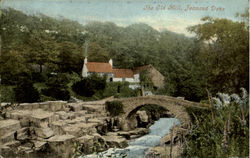 The OLd Mill,Fesmond Dene England Postcard Postcard