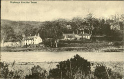 Dryburgh from the Tweed Postcard